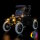 BB LED Beleuchtungs-Set f&uuml;r LEGO&reg; 11376 Ford Modell T mit Fernbedieung