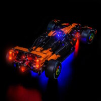 BB Kit d&eacute;clairage LED pour LEGO&reg; 42228 Voiture McLaren MCL39 F1 avec t&eacute;l&eacute;commande