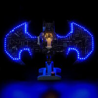BB Kit d&eacute;clairage LED pour LEGO&reg; 76330 Logo de Batman avec t&eacute;l&eacute;commande