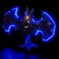 BB Kit d&eacute;clairage LED pour LEGO&reg; 76330 Logo de Batman avec t&eacute;l&eacute;commande