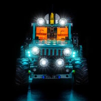 BB Kit d&eacute;clairage LED pour LEGO&reg; 42227 SUV Jeep Wrangler Rubicon avec t&eacute;l&eacute;commande