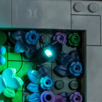 BB Kit d&eacute;clairage LED pour LEGO&reg; 31220 Claude Monet -  le bassin aux nymph&eacute;as, harmonie verte avec t&eacute;l&eacute;commande
