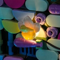BB Kit d&eacute;clairage LED pour LEGO&reg; 31220 Claude Monet -  le bassin aux nymph&eacute;as, harmonie verte avec t&eacute;l&eacute;commande