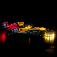 BB LED Beleuchtungs-Set f&uuml;r LEGO&reg; 77258 F1 ACADEMY LEGO Rennwagen