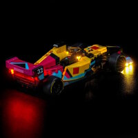 BB LED Beleuchtungs-Set f&uuml;r LEGO&reg; 77258 F1 ACADEMY LEGO Rennwagen
