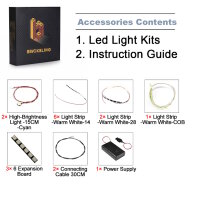 BB LED Beleuchtungs-Set f&uuml;r LEGO&reg; 21376 Orangefarbene Katze
