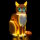 BB LED Beleuchtungs-Set f&uuml;r LEGO&reg; 21376 Orangefarbene Katze