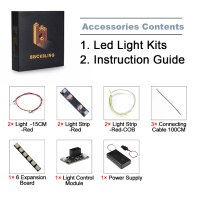 BB LED Beleuchtungs-Set f&uuml;r LEGO&reg; 11373 Der Herr der Ringe - Sourons Helm mit Lichtsteuerung