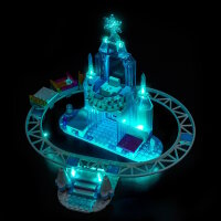 BB Kit d&eacute;clairage LED pour LEGO&reg; 43281 Balade en traineau d Elsa autour du palais de glace