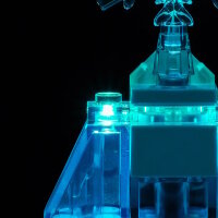BB Kit d&eacute;clairage LED pour LEGO&reg; 43281 Balade en traineau d Elsa autour du palais de glace
