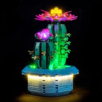 BB LED Beleuchtungs-Set f&uuml;r LEGO&reg; 11509  Bl&uuml;hender Kaktus inkl. Fernbedienung