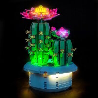 BB LED Beleuchtungs-Set f&uuml;r LEGO&reg; 11509  Bl&uuml;hender Kaktus inkl. Fernbedienung