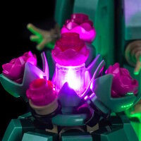 BB LED Beleuchtungs-Set f&uuml;r LEGO&reg; 11509  Bl&uuml;hender Kaktus inkl. Fernbedienung