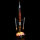 BB LED Lighting Set for LEGO&reg; 42221 NASA Artemis incl. remote control