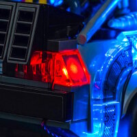 BB Set di illuminazione a LED 2.0 per LEGO&reg; 77256 Macchina del tempo Ritorno al futuro
