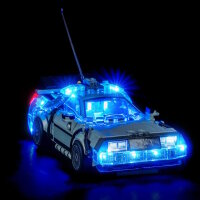 BB Set di illuminazione a LED 2.0 per LEGO&reg; 77256 Macchina del tempo Ritorno al futuro