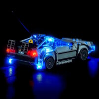 BB Set di illuminazione a LED 2.0 per LEGO&reg; 77256 Macchina del tempo Ritorno al futuro