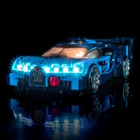 BB LED Beleuchtungs-Set f&uuml;r LEGO&reg; 77253 Bugatti Vision GT Hypersportwagen