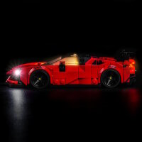 BB Set di illuminazione a LED per LEGO&reg; 77254 Ferrari SF90 XX Stradale