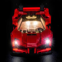 BB Set di illuminazione a LED per LEGO&reg; 77254 Ferrari SF90 XX Stradale