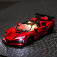 BB Set di illuminazione a LED per LEGO&reg; 77254 Ferrari SF90 XX Stradale