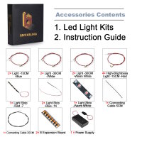 BB Kit d&eacute;clairage LED pour LEGO&reg; 42223 1966 Ford GT40 MKII