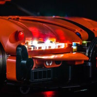 BB Kit d&eacute;clairage LED pour LEGO&reg; 42222 Bugatti Chiron Pur Sport Hypercar avec t&eacute;l&eacute;commande