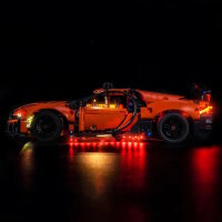 BB Kit d&eacute;clairage LED pour LEGO&reg; 42222 Bugatti Chiron Pur Sport Hypercar avec t&eacute;l&eacute;commande