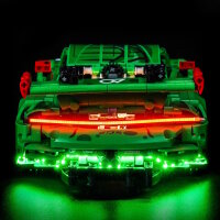 BB Kit d&eacute;clairage LED pour LEGO&reg; 42224 Porsche 911 GT3 R REXY AO Racing avec t&eacute;l&eacute;commande