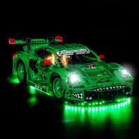 BB Kit d&eacute;clairage LED pour LEGO&reg; 42224 Porsche 911 GT3 R REXY AO Racing avec t&eacute;l&eacute;commande
