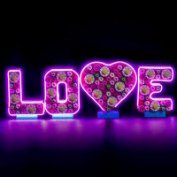 BB LED Lighting Set for LEGO&reg; 40867 LOVE Four Letters
