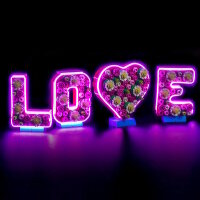 BB LED Lighting Set for LEGO&reg; 40867 LOVE Four Letters