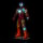BB LED Beleuchtungs-Set f&uuml;r LEGO&reg; 76344 Iron Man Mark 3  inkl. Sammleredition Fernbedienung