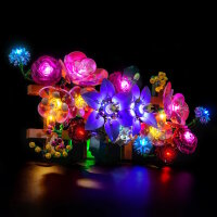 BB LED Lighting Set for LEGO&reg; 11503 Flowers on the Wall incl. remote control