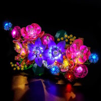 BB LED Lighting Set for LEGO&reg; 11503 Flowers on the Wall incl. remote control