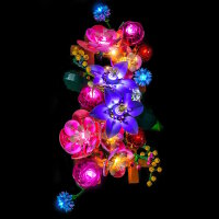 BB LED Lighting Set for LEGO&reg; 11503 Flowers on the Wall incl. remote control