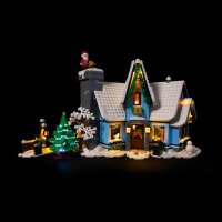 Kit di luci per il set LEGO® 10293 La visita di Babbo...