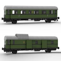 Stone Heap - 2in1 Set zweiachsiger Personenwagen...