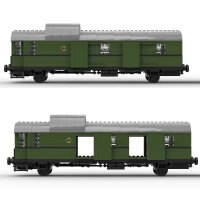 Stone Heap - 2-in-1 Set Two-Axle Passenger Coach Bi-29 or Luggage Van Pwi-29 (984 pieces)