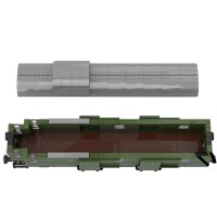 Stone Heap - 2-in-1 Set Two-Axle Passenger Coach Bi-29 or Luggage Van Pwi-29 (984 pieces)