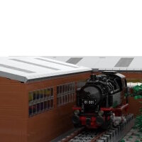 Stone Heap - locomotiva a vapore da manovra DB BR 81 a quattro assi accoppiati (964 pezzi)