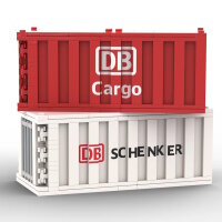 Stone Heap - 2 x 20 Fuss Container - DB Cargo & DB...