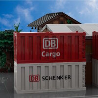 Stone Heap - 2 x 20-Foot Containers - DB Cargo & DB Schenker (446 pieces)