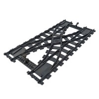 Stone Heap - 1 Doppelkreuzweiche R40 - Schienen f&uuml;r...