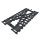 Stone Heap - 1 R40 double-slip switch - tracks for brick-built trains