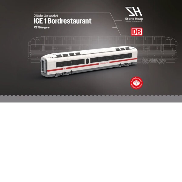 Stone Heap -  ICE 1 Restaurant Car (1,415 pieces)