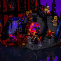 LMB 2.0 LED Beleuchtungs-Set f&uuml;r LEGO&reg; BrickLink 910049 Adventure in Transylvania