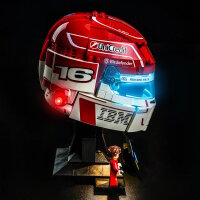 BB LED Lighting Set for LEGO&reg; 43014 Scuderia Ferrari HP Charles Leclerc Helmet with Light Control
