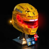 BB LED Lighting Set for LEGO&reg; 43022 Scuderia Ferrari HP Lewis Hamilton Helmet with Light Control
