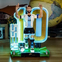 BB LED Beleuchtungs-Set f&uuml;r LEGO&reg; 43015 Lionel Messi &ndash; Fussballlegende